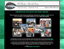 Tablet Screenshot of netkeeperfishing.com